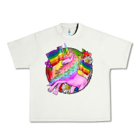 Pistachio Pride unicorn Urban Heavy Tee - FaDigitalArtStudio