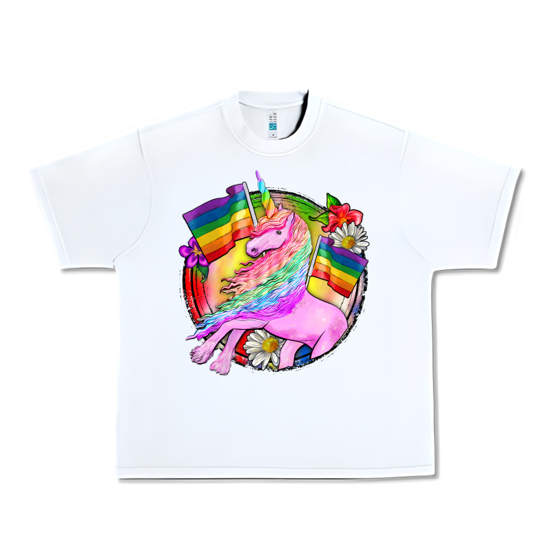 Pride Unicorn Urban Heavy Tee by FaDigitalArtStudio | Teevron