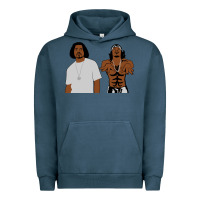 Pigment Midnight Navy outkast Urban Hoodie - artisFamous