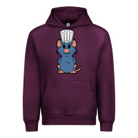 Mauve Wine ratatouille remy Urban Hoodie - artisFamous