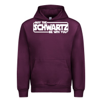 Mauve Wine may the schwartz be with you Urban Hoodie - artisFamous