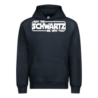 Navy may the schwartz be with you Urban Hoodie - artisFamous
