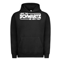 Pigment Black may the schwartz be with you Urban Hoodie - artisFamous