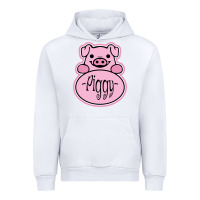 White pig piggy costume Urban Hoodie - artisFamous