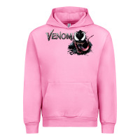 Fuchsia Pink VENOM THE MOVIE Urban Hoodie - artisFamous