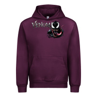 Mauve Wine VENOM THE MOVIE Urban Hoodie - artisFamous