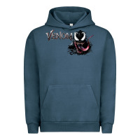 Pigment Midnight Navy VENOM THE MOVIE Urban Hoodie - artisFamous