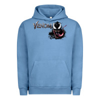 Pigment Pebble Blue VENOM THE MOVIE Urban Hoodie - artisFamous