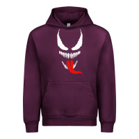 Mauve Wine VENOM THE MOVIE Urban Hoodie - artisFamous