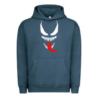 Pigment Midnight Navy VENOM THE MOVIE Urban Hoodie - artisFamous