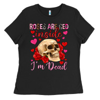 Black roses are red inside i m dead Ladies Tee - OliviaCreatesArt