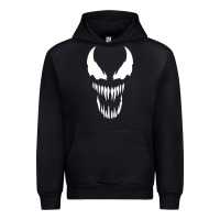 Black VENOM THE MOVIE Urban Hoodie - artisFamous