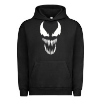 Pigment Black VENOM THE MOVIE Urban Hoodie - artisFamous