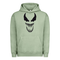 Pigment Oil Green VENOM THE MOVIE Urban Hoodie - artisFamous
