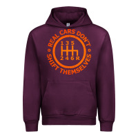 Mauve Wine real cars dont shift themselves Urban Hoodie - artisFamous