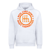 White real cars dont shift themselves Urban Hoodie - artisFamous