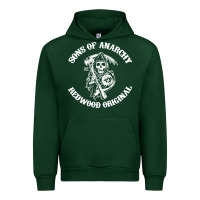 Forest Green sons of anarchy Urban Hoodie - artisFamous