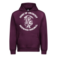 Mauve Wine sons of anarchy Urban Hoodie - artisFamous