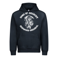 Navy sons of anarchy Urban Hoodie - artisFamous