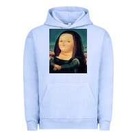 Pigment Grape Ice fernando botero mona lisa Urban Hoodie - artisFamous