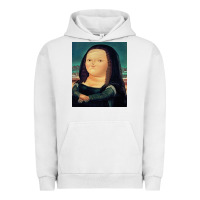 Pigment Lunar Rock fernando botero mona lisa Urban Hoodie - artisFamous
