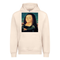 Sandshell fernando botero mona lisa Urban Hoodie - artisFamous