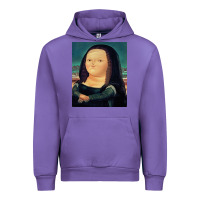 Tulip fernando botero mona lisa Urban Hoodie - artisFamous