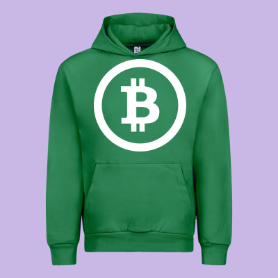 Bitcoin Urban Hoodie Designed By Artisfamous