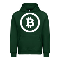 Forest Green bitcoin Urban Hoodie - artisFamous