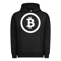 Pigment Black bitcoin Urban Hoodie - artisFamous