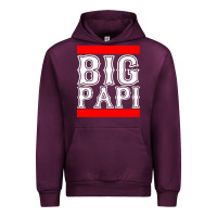 Mauve Wine big papi Urban Hoodie - artisFamous
