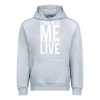 Heather Grey come with me if you want to live Urban Hoodie - artisFamous