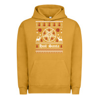 Pigment Peanut Butter hail santa ugly christmas sweater   sweatshirt Urban Hoodie - artisFamous