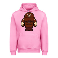 Fuchsia Pink juggernaut chibi Urban Hoodie - artisFamous