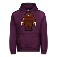 Mauve Wine juggernaut chibi Urban Hoodie - artisFamous