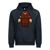 Navy juggernaut chibi Urban Hoodie - artisFamous