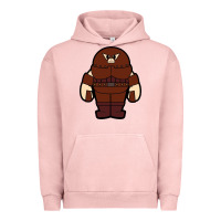 Pigment Salmon juggernaut chibi Urban Hoodie - artisFamous