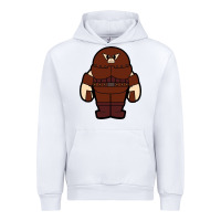 White juggernaut chibi Urban Hoodie - artisFamous