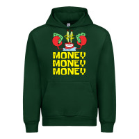 Forest Green mr krabs love money Urban Hoodie - artisFamous