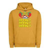 Pigment Peanut Butter mr krabs love money Urban Hoodie - artisFamous