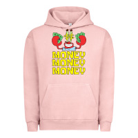 Pigment Salmon mr krabs love money Urban Hoodie - artisFamous