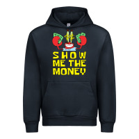 Navy mr krabs show me the money Urban Hoodie - artisFamous