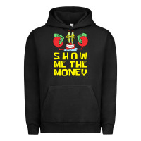 Pigment Black mr krabs show me the money Urban Hoodie - artisFamous