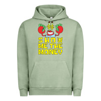 Pigment Oil Green mr krabs show me the money Urban Hoodie - artisFamous