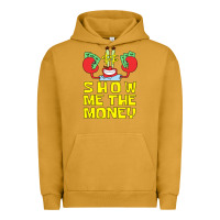 Pigment Peanut Butter mr krabs show me the money Urban Hoodie - artisFamous