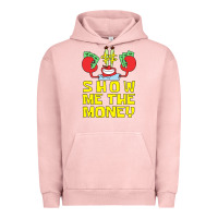 Pigment Salmon mr krabs show me the money Urban Hoodie - artisFamous
