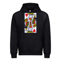 Black king of hearts Urban Hoodie - artisFamous