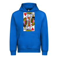 Cobalt king of hearts Urban Hoodie - artisFamous