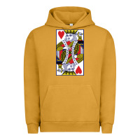 Pigment Peanut Butter king of hearts Urban Hoodie - artisFamous