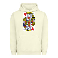 Pigment Pistachio king of hearts Urban Hoodie - artisFamous